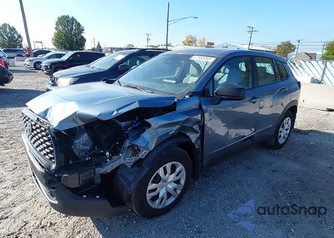 2024 Toyota Corolla Cross L from USA, damaged, VIN 7MUAAABG2RV115698